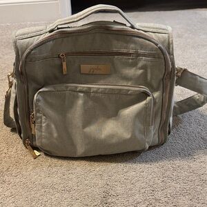 Ju-Ju-Be Gray diaper bag Bag